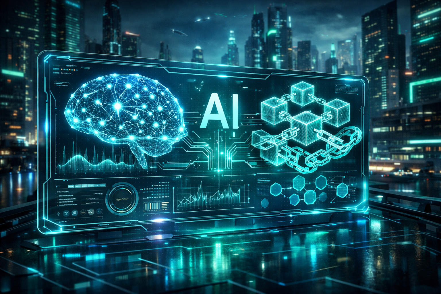 Futuristic AI and Web3 Convergence